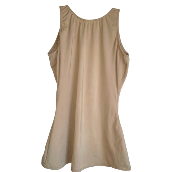 XL ASSETS by Sara Blakely Tan Sleeveless Shapewear Lined Camisole - Picture 3 of 4